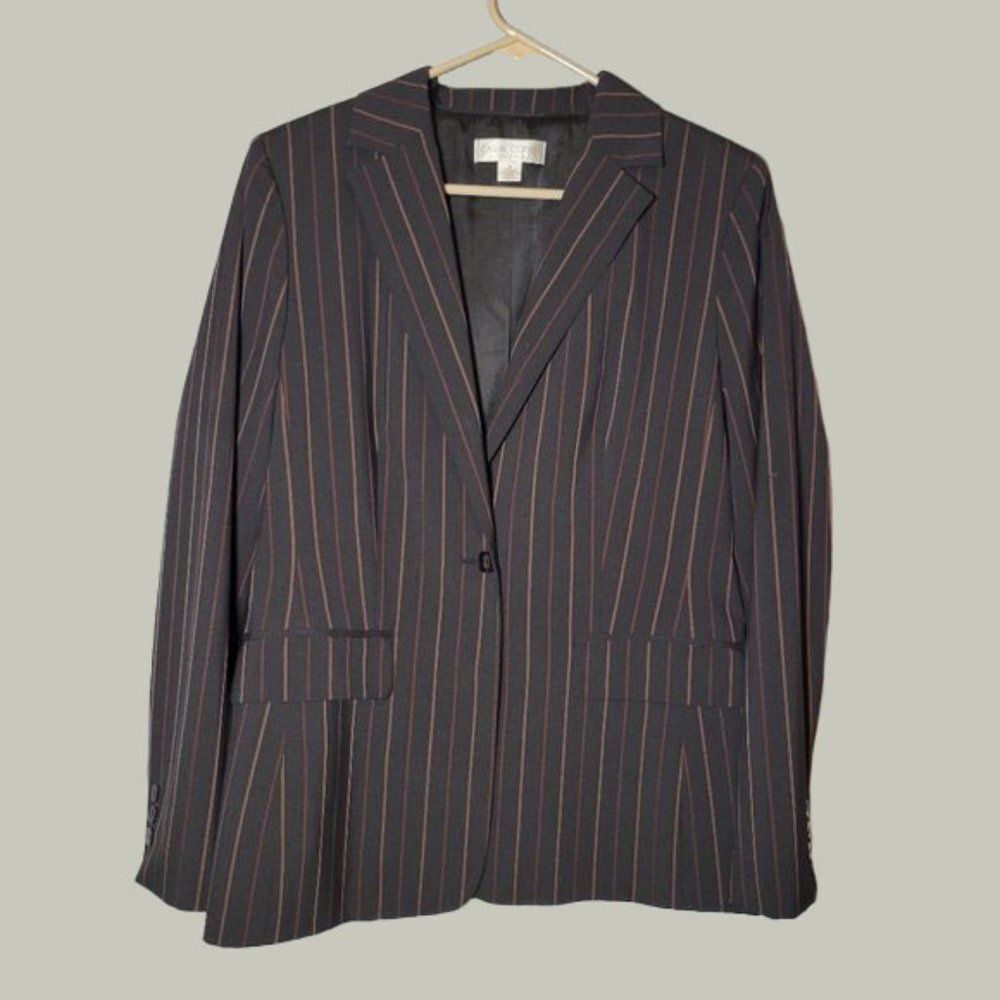 Casual Corner Stretch Womens Blazer